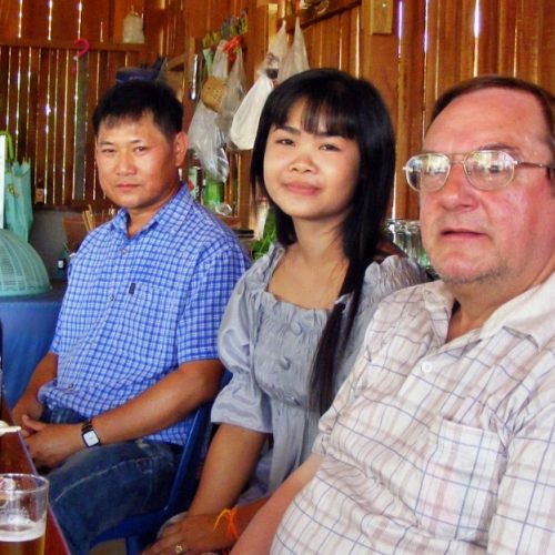 Besuch bei Freunden in Laos