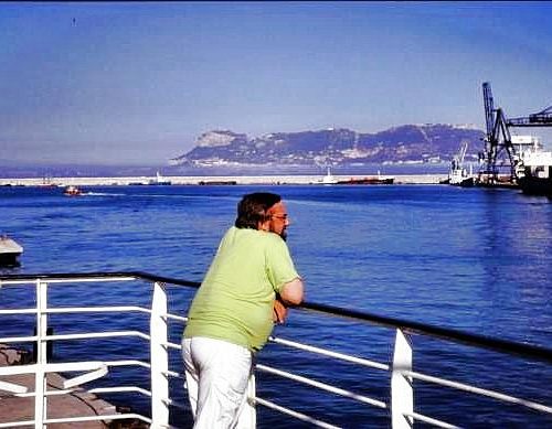 Blick auf Gibraltar